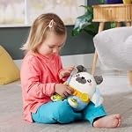 Fisher-Price Preschool Toy FP Pets Learn-to-Dress Pup Plush with Fine Motor Activities for Kids Ages 2+ Years