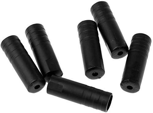 N/W 5mm Bike Brake Cables End Tips Caps Cover 4mm Bicycle Derailleur Shifter Shift Tube Crimp 6pcs (5mm)