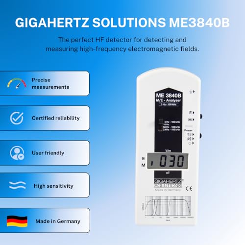 Image of Gigahertz Solutions ME3840B Low Frequency (NF) Electrosmog Meter