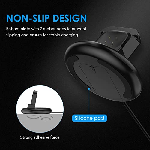 Qibox Charger Dock Compatible With Fitbit Sense 2/Versa 4/Sense/Versa 3 thumb #2
