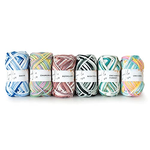 Lion Brand Yarn Bundle of Love Baby Yarn Mini...