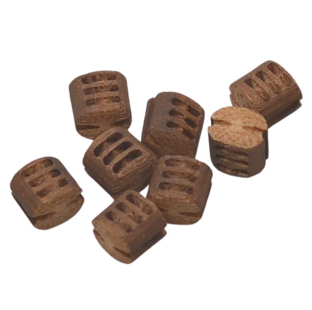 Poulies 3mm en bois Model Shipways pour gréement authentique de navire