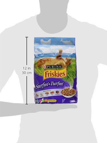 Friskies Surfin' & Turfin' Dry Cat Food - 1.43 kg Bag - Image 6