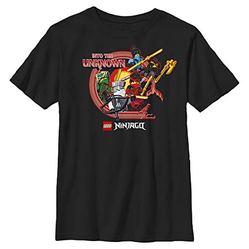 Fifth Sun Unisex-Child Lego Ninjago Into The Unknown Boys Short Sleeve Tee ShirtT-Shirt