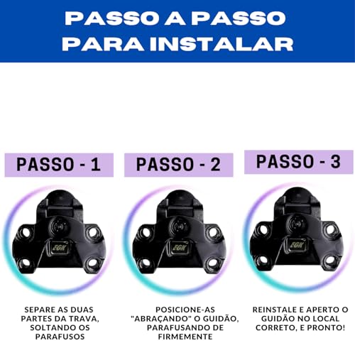 Trava Do Miolo Ignição Antifurto Moto Titan Bloqueio 160/150 Fan Star