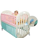 XJJUN-Cunas Adosadas Adecuado para El Swing Mosquitero Colch