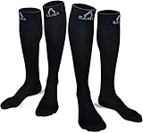 CALCETINES COMPRESIVOS DE OTRO NIVEL – Los calcetines están hechos de materiales cómodos y han sido fabricados cuidadosamente sin costuras que puedan rozar o hacer daño en tu piel. Sensación de comodidad en la planta y los lados del pie. Enamórate de tus nuevas medias de compresión deportivas. Se pueden utilizar en climas extremadamente cálidos, para carreras con obstáculos y medias maratones. ¡Calcetines de running hombre para carreras extremas y largas!
