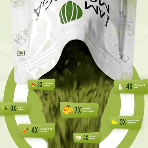 Image of Moringa Powder 681gm,Pure And Natural Drumstick Leaf Powder Good for Skin, Hair with No Chemicals and Preservatives (Pack Of 3 x 227gm)