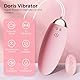Ferngesteuerter Vibrator vibration für frauen sex spielzeug für paare vibrator mit fernbedienung liebeskugeln mit vibrationen ferngesteuerten vibrator (Rosa)