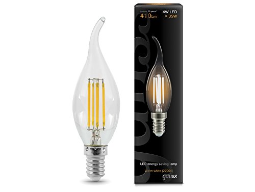 Gauss A + LED Light Bulb Clear E14 4.0 W AL104201104