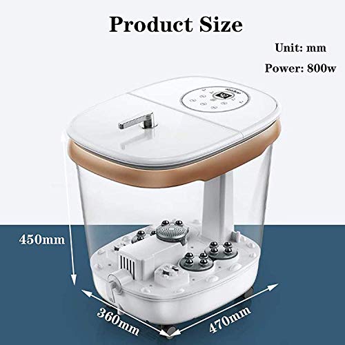 Masajeador Spa de Pies 3 en 1 con Calor y Control Térmico miniatura 7