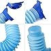 Rongbo Shrinkable Urinal,750ML Male Female Portable Mobile Toilet Potty Pee Urine Bottle,Reusable Emergency Urinal for Camping Car Travel Traffic Jam and Queuing (1Pack)