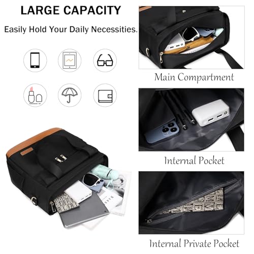 Bolso tote mediano útil para mujer y hombre miniatura 4