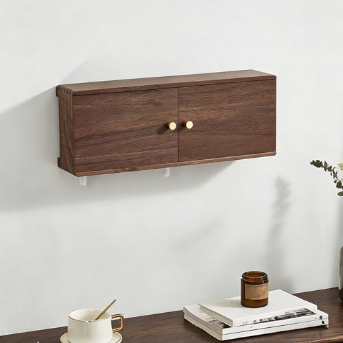 Boîte rangement routeur WiFi pour masquer fils électriques - 2