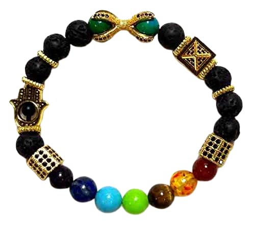 See full amazon price history chart for aldomin� Natural Energized 7/Seven Chakra Lava Stone Hamsa Pyramid Healing Crystal Bracelet (Bead Size 8 MM) aldomin� Natural Energized 7/Seven Chakra Lava Stone Hamsa Pyramid Healing Crystal Bracelet (Bead Size 8 MM) (B07MK6S8QN) Amazon Price History, Amazon Price Tracker