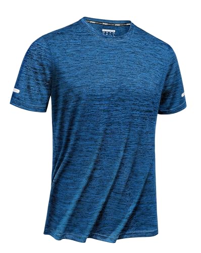 DESIGN HIGHLIGHTS: ① La vestibilità atletica e il design con orlo dritto aumentano la flessibilità ② Il design del colletto senza linguette riduce gli sfregamenti e aumenta il comfort ③ Le strisce riflettenti sulle maniche vi proteggono durante gli esercizi notturni ④ Realizzato in tessuto screziato vi rende più eleganti per il vostro tempo libero.