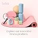 Bala Power Ring, 2-in-1 Kettlebell & Dumbbell, 10lb (Blush) - Full Body Home Gym Workout Equipment for Strength Training, HIIT, Pilates, & Aerobics Exercises - Fitness Equipment for Working Out