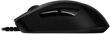 Logitech G403 HERO Wired Gaming Mouse | HERO 25K Sensor, 25,600 DPI, RGB Keys, Adjustable Weights, 6 Prog. Buttons, On-Board Memory, Braided Cable, PC/Mac - Black