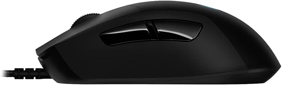 Logitech G403 HERO Wired Gaming Mouse | HERO 25K Sensor, 25,600 DPI, RGB Keys, Adjustable Weights, 6 Prog. Buttons, On-Board Memory, Braided Cable, PC/Mac - Black