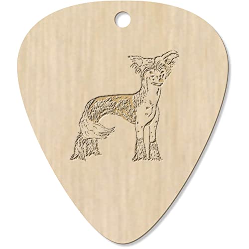 Azeeda 7 x ‘Chien Chinois à Crête’ médiator/pic de Guitare (GP00026585) - Les Beatles, Paul McCartney, John Lennon, RIngo Starr, George Harrison Azeeda 7 x 'Chien Chinois à Crête' médiator/pic de Guitare (GP00026585)