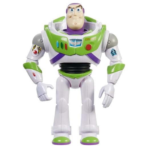 Pixar Toys Buzz Lightyear Large Action Figure, Posable with Authentic Detail, Toy Collectible, 12 Inch Scale