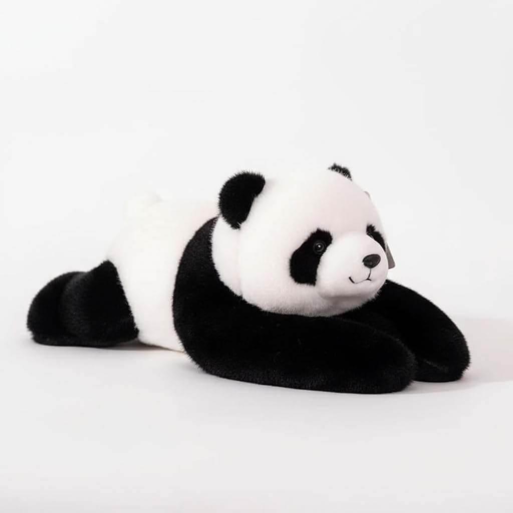 Kaelorae Weighted Plush Animal Toy for Anxiety Relief, Red Panda Teddy Bear Sensory Stuffed Toy for Kids & Adults, Sloth Dinosaur Hugging Pillow for Sleep Support & Calm (Panda, 30cm) — image 1