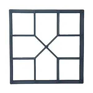 ELECTROPRIME Solid Garden Paving Brick Patio Concrete Slabs Path Mould Floor Tile Walk