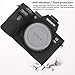 Easy Hood Camera Case for Sony Alpha a7III a7 III a7R III a7RIII ILCE-7RM3 a73 a7R3 a7R Mark III Soft Silicone Rubber Protective Body Housing Case Skin Camera Protector Cover (Black)