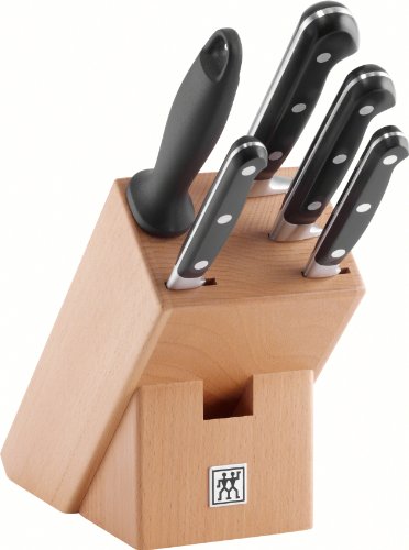 Zwilling Messerset Professional-S 6 teilig, Edelstahl, Silber/Schwarz, 38 x 28 x 28 cm, 6-Einheiten Zwilling Messerset Professional-S 6 teilig, Edelstahl, Silber/Schwarz, 38 x 28 x 28 cm, 6-Einheiten