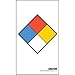 OIL SAFE 289202 Label, NFPA, Adhesive, 2" x 3.5" (Pack of 10)