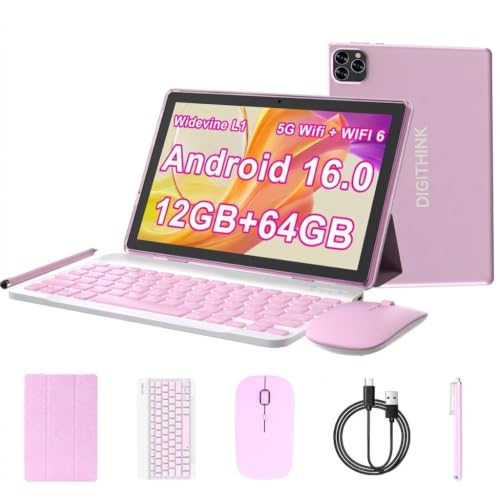 DIGITHINK Tablet Andriod 16.0 10 Inch 12 (3+9) GB RAM 64GB...