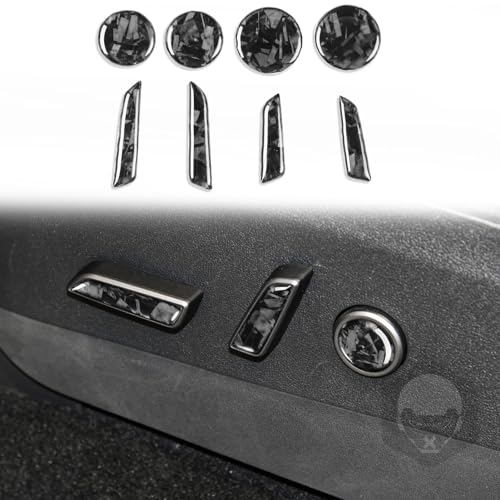 Cache-Boutons en ABS Tesla contre l'usure des commandes Model 3 et Y