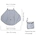 Stroller Sun Shade Universal Baby Stroller Cover for Sun Bassinet Blackout Cover (0-6m) Sunshade Visor Wind Cover Blocks Sun's Rays - Gray