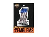  Harley-Davidson Aufnäher H-D Rhinestones Traditional #1