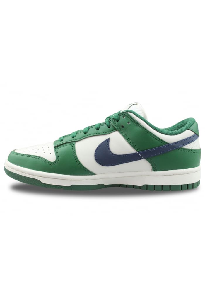 Nike Women's W Dunk Low Basketball Shoes, Gorge Green Midnight Navy, 10 Women