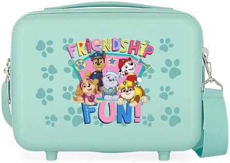 PAW PATROL Kabinenkoffer – 38x55x20 Cm, Starres ABS, 34 Liter, Mit Seitenkombinationsschloss & 4 Doppelrollen, Handgepäck