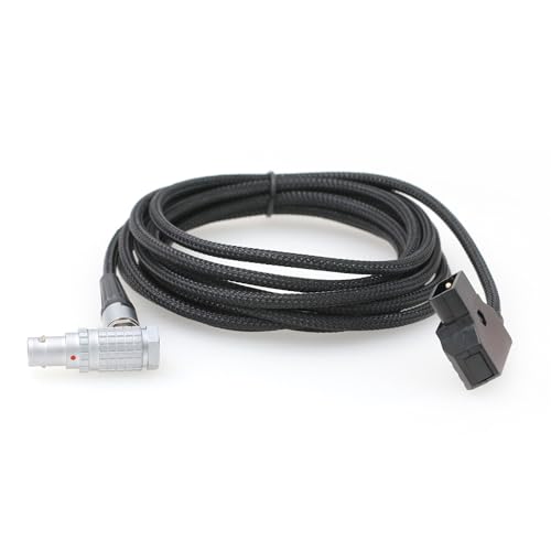 Cable de alimentación trenzado de 6 pines con conector D-tap para cámaras Red DSMC2 5