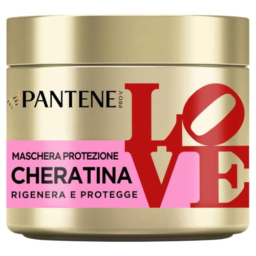 Pantene Pro-V x Keith Haring Edizione Speciale Maschera Protezione Cheratina Rigenera E Protegge 300ml per Capelli Secchi e Danneggiati. Aiuta a Riparare 6 Mesi di Danni con un Solo Uso