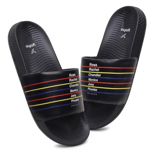 Image of YOHO Sliders for Women | Comfortable and Lightweight Slides | WB Cartoon & Comic Characters: Tom & Jerry, Big Bang Theory, Friends, Games of thrones and Wonder Woman Footwear for Girls