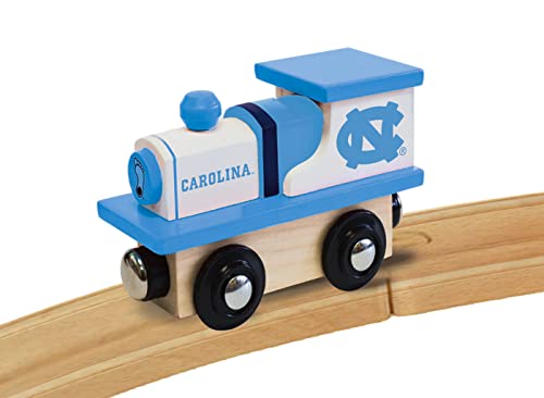 Image of MasterPieces NCAA North Carolina Tar Heels Real Wood Toy Train Engine