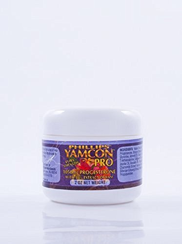 Yamcon Pro Natural Progesterone Cream 2 Oz High Potency -All Natural-Bioident.