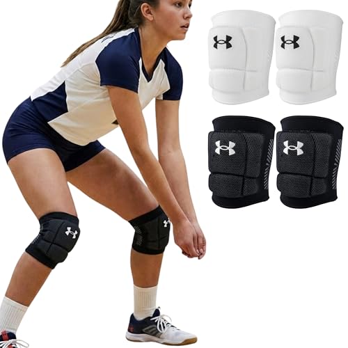 Genouillères de volleyball Under Armour légères et durables pour jeunes et adultes