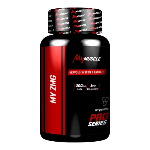 MyMUSCLE - My ZMG - Formule de Zinc + Magnésium + Vitamine B6 + GABA Hautement Dosée - 60 Gélules Cover