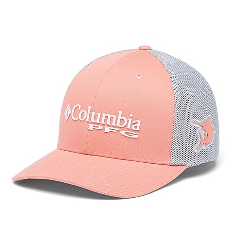 Image of Columbia Unisex Adult PFG Logo Mesh Ball Cap