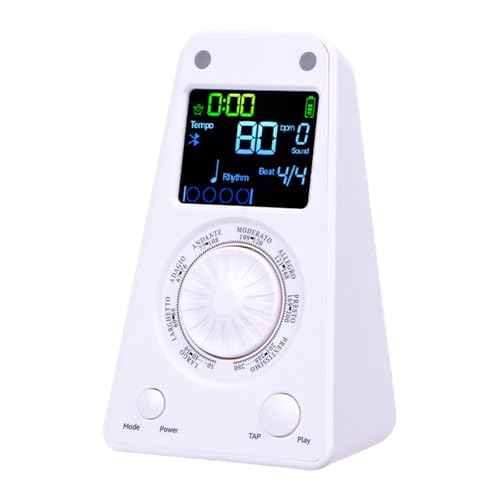 充電式バッテリー付きスポーツメトロノーム電子メトロノーム練習トラッカー音楽のための音楽のための音楽楽器のためのテクスチャ