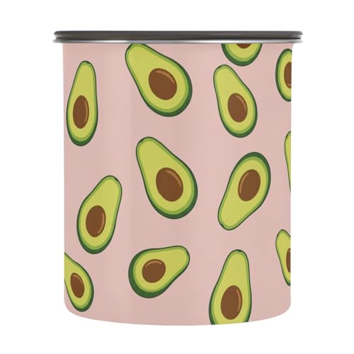 Envase Hermético de Acero para Café DOMIKING 900ml