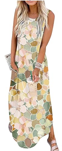 Image of CHUNTIANRAN Maxi Dresses for Women Summer Outfits Boho Beach Long Dresses Casual Sundresses Resort Wear for Women 2026