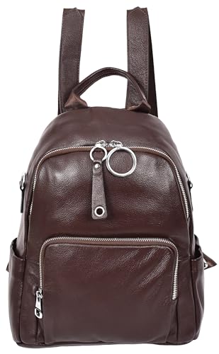 Sac à dos en cuir véritable Eliza, le compagnon idéal de vos sorties urbaines