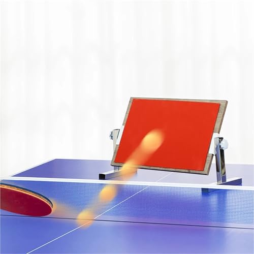 Tavola da ping pong portatile per rimbalzo, attrezzatura da ping pong per allenamento al chiuso, ideale per allenamento da soli e accessori per il miglioramento delle abilità