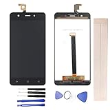 JayTong Digitizer Ecran LCD D'affichage + �cran Tactile Verre Assembl� Remplacement + Outils pour Elephone P8 Mini P389CF Noir
